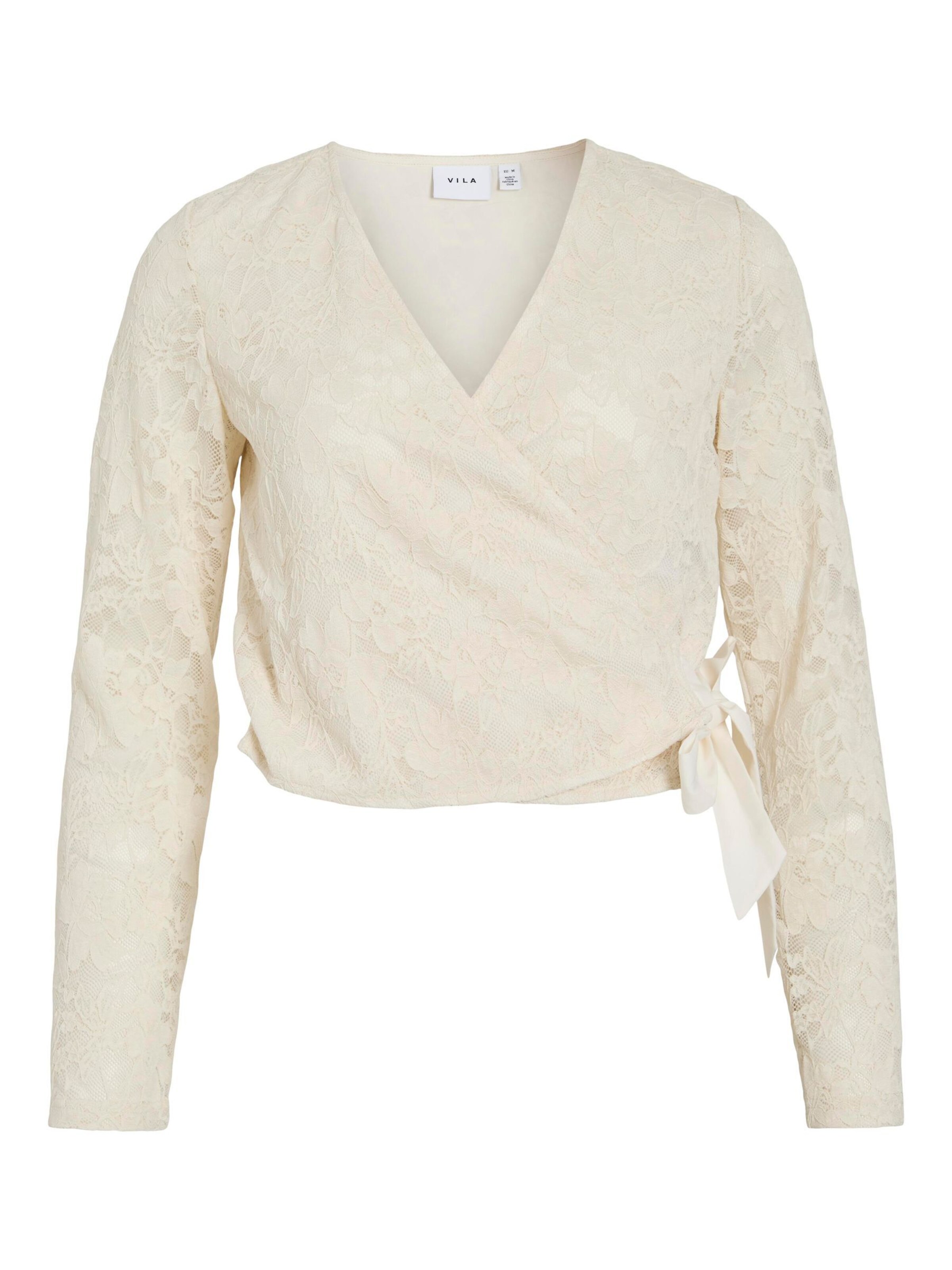 VILA Bluse 'VILacey' i grå: forside