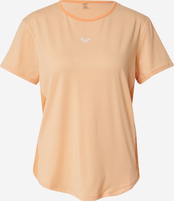 ROXY - Camiseta funcional en naranja: frente