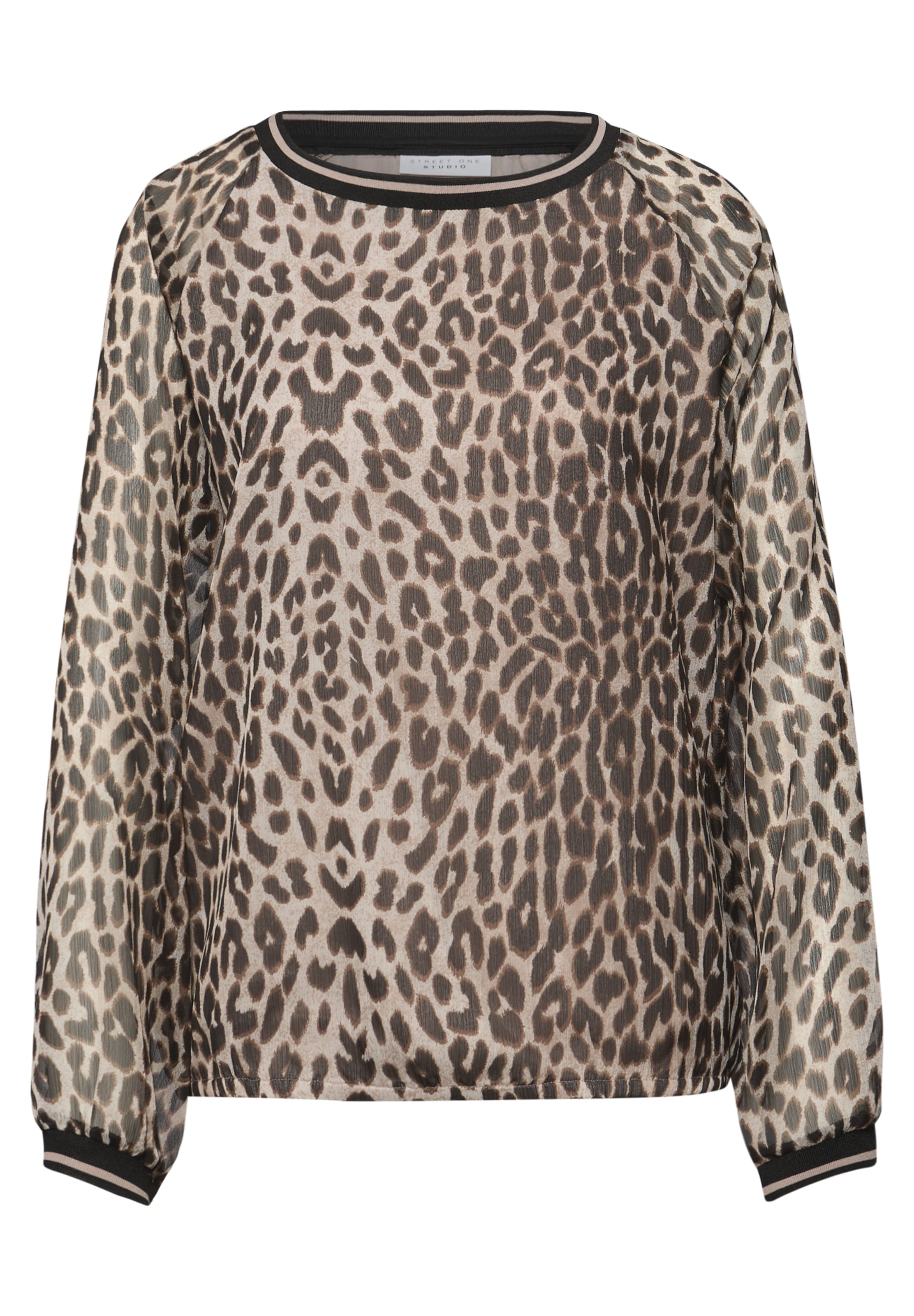 Street One Studio Bluse in Schwarz: Vorderseite