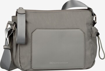 TOM TAILOR DENIM Crossbody Bag in Grey: front