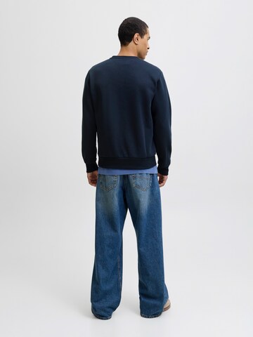 Bluză de molton 'JJMAKOTO' de la JACK & JONES pe albastru