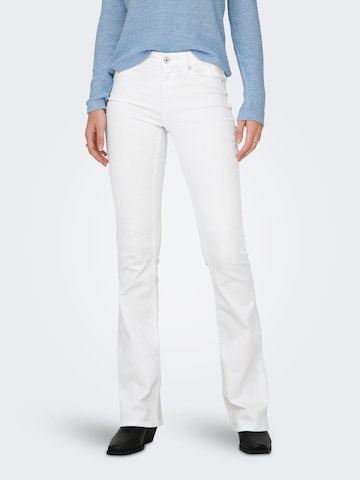 ONLY Regular Jeans 'Blush' i vit: framsida