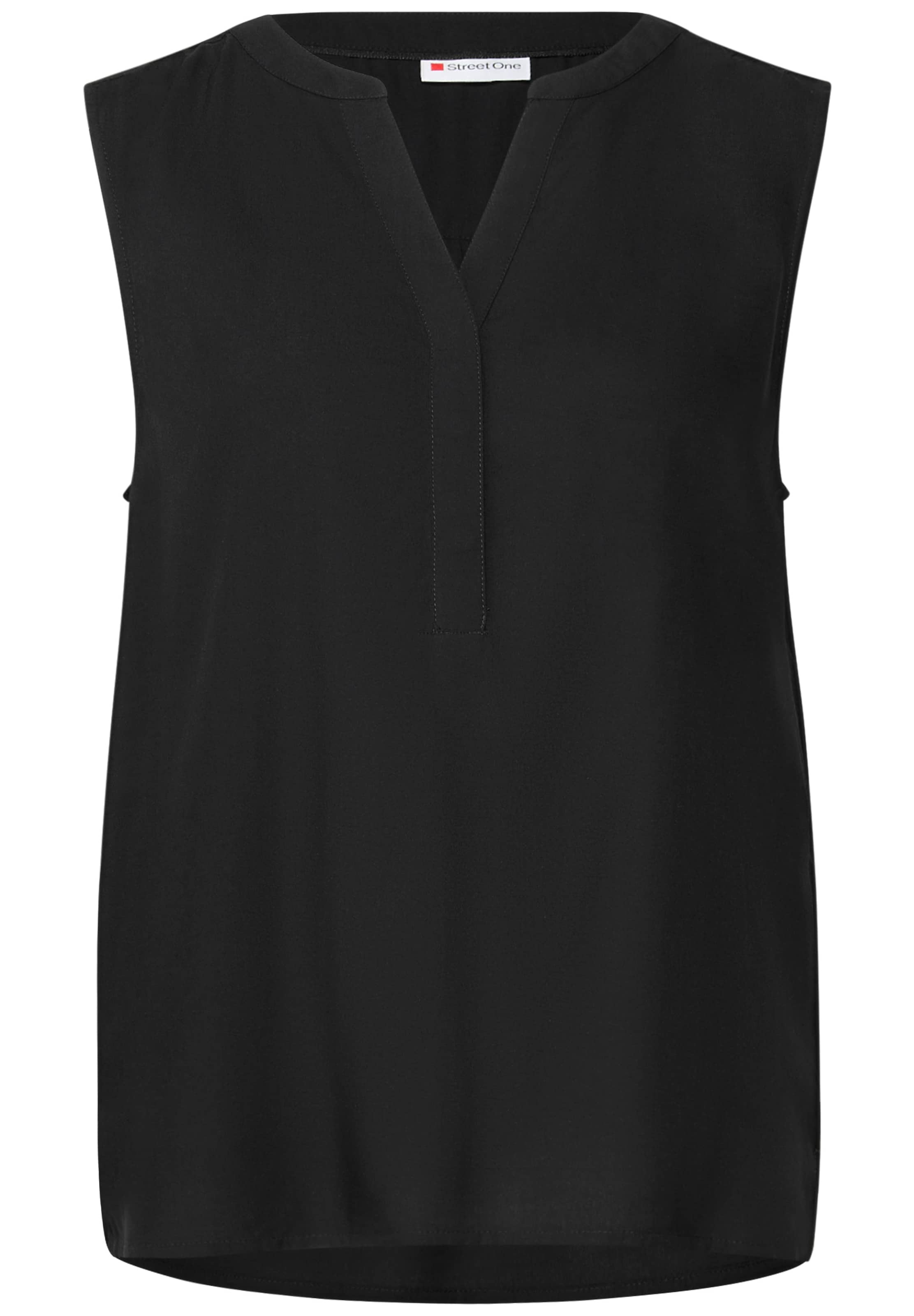 STREET ONE Bluse in Schwarz: Vorderseite