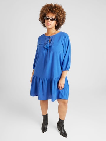 ONLY Carmakoma Kleid 'VINNIE' in Blau