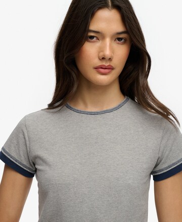 T-shirt 'Athletic Essentials' Superdry & Co en gris