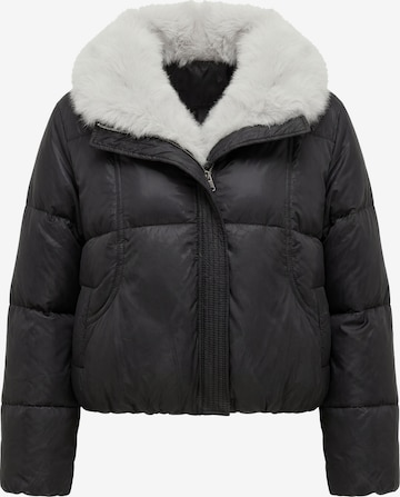 Veste d’hiver faina en noir : devant