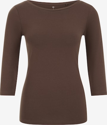 WE Fashion Футболка в Коричневый: спереди