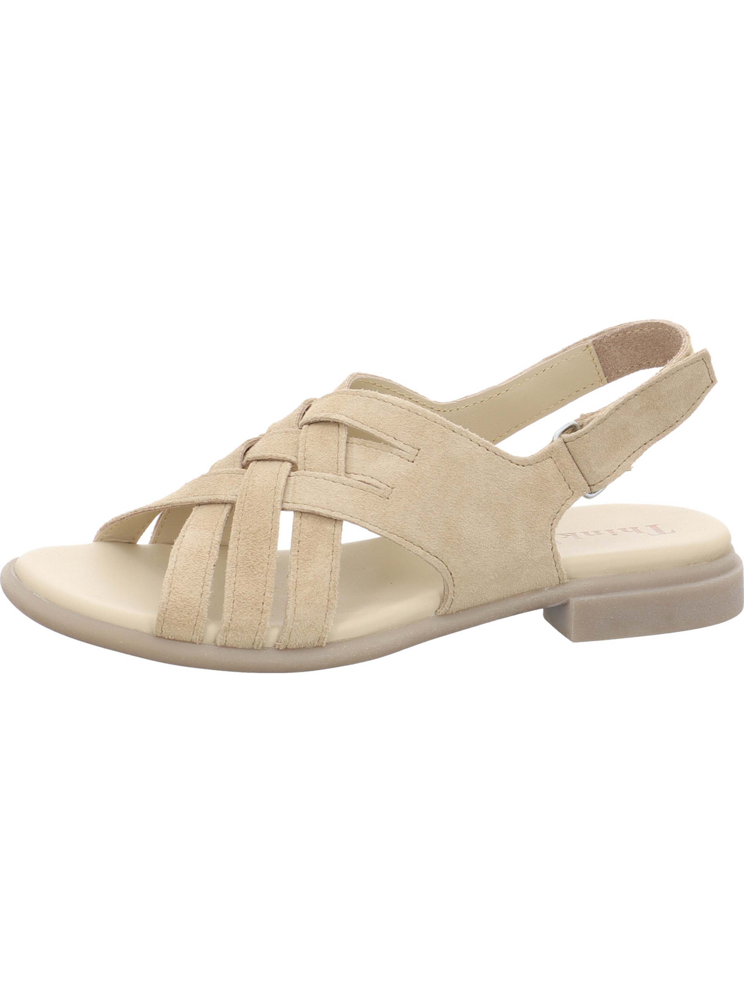 THINK! Strap Sandals 'Kamaa' in Beige
