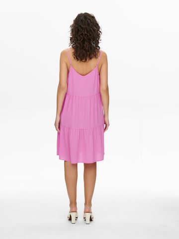 JDY Καλοκαιρινό φόρεμα 'Piper' σε ροζ