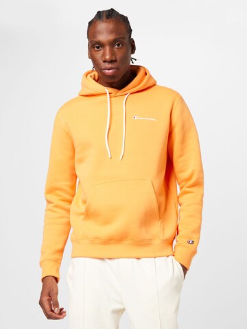 Sweat-shirt 'Classic' Champion Authentic Athletic Apparel en orange : devant