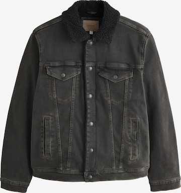 Next Välikausitakki värissä musta: etupuoli