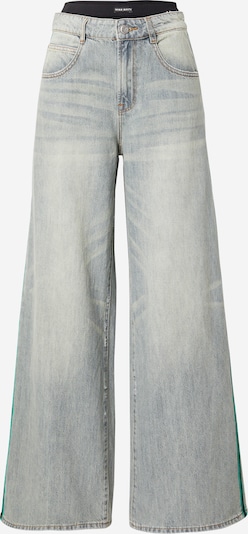 Miss Sixty Jeans i blue denim / lime / sort, Produktvisning