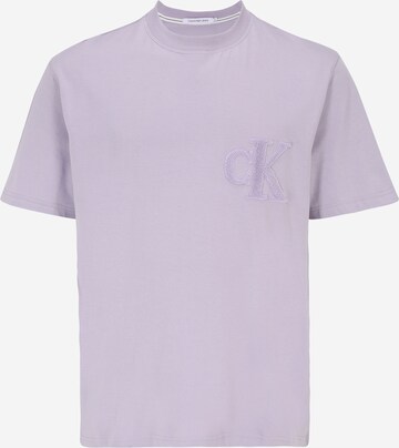 Calvin Klein Jeans Plus Tričko – fialová: přední strana