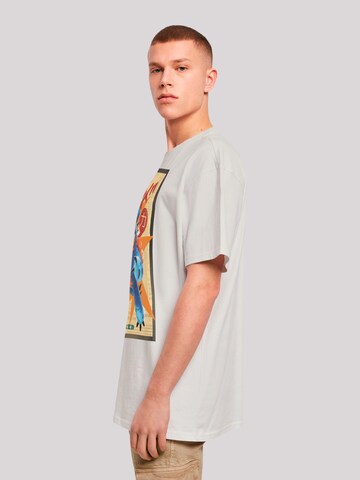 T-Shirt 'Big Hero 6 Fred Newspaper' F4NT4STIC en gris