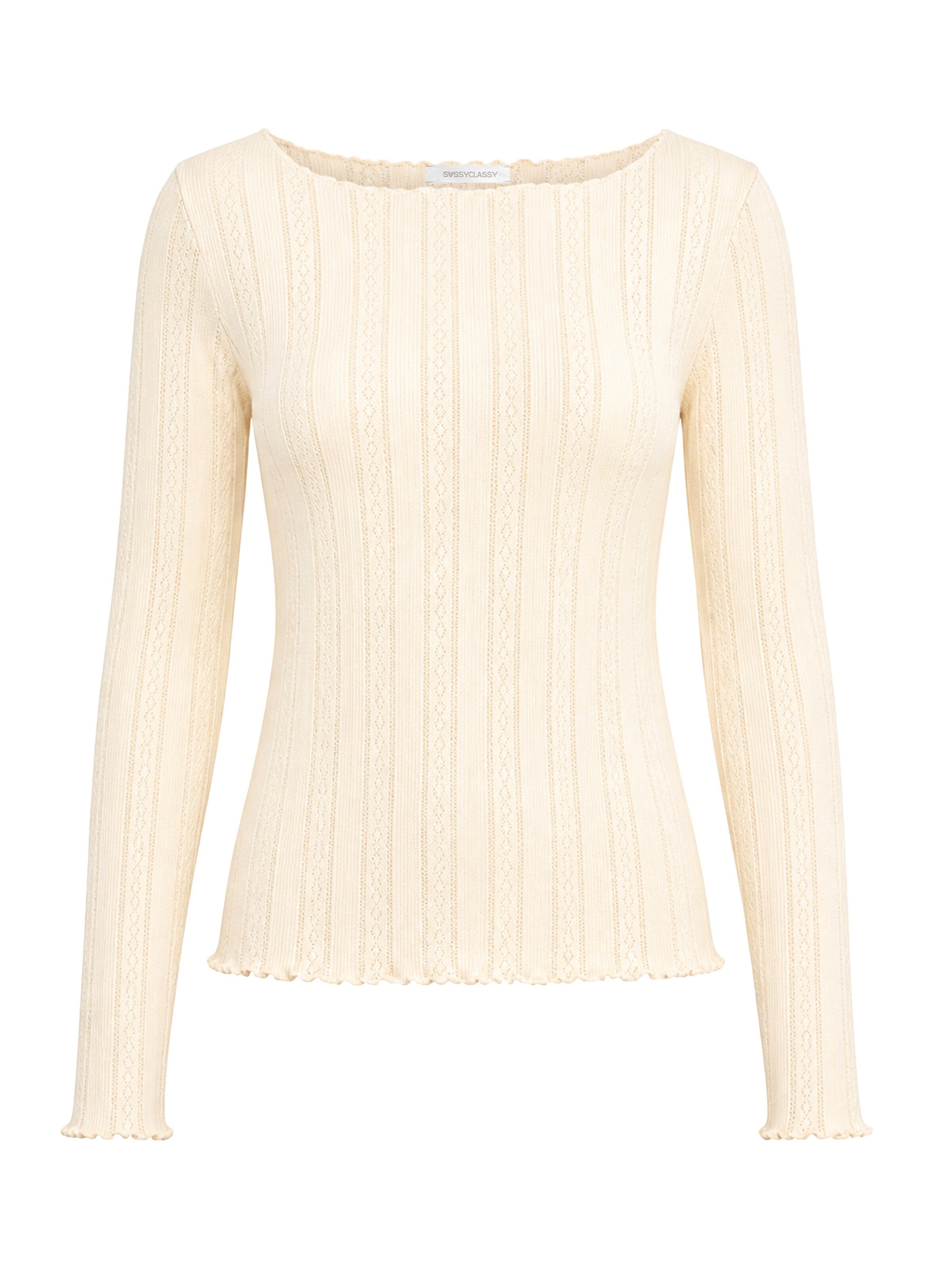 SASSYCLASSY Shirt‌‌‌‌ in Gelb: Vorderseite