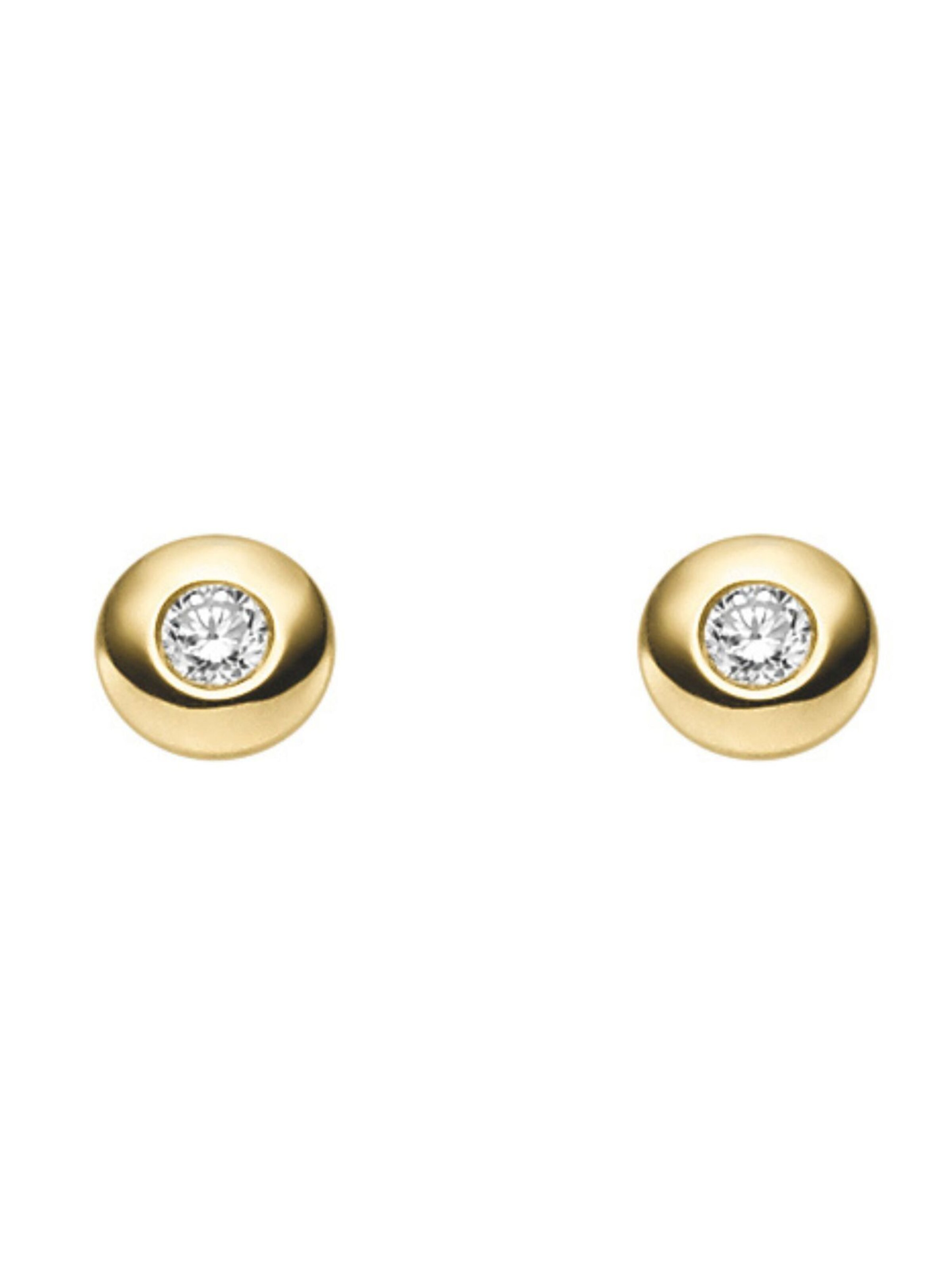 Adelia´s Earrings in Gold: front