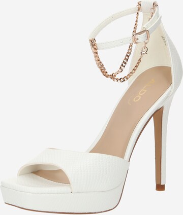 ALDO Strap Sandals 'PRISILLA' in White: front