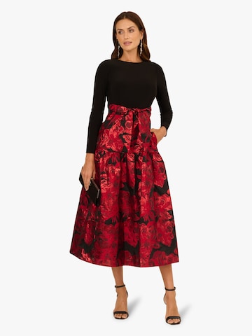 Adrianna Papell Cocktail dress 'Combo Floral' in Red: front