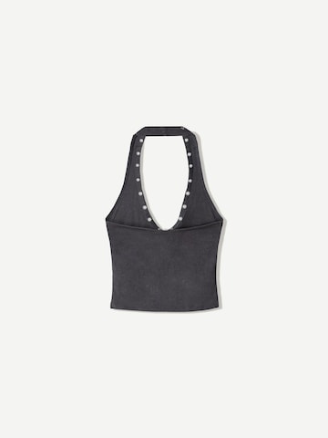 Bershka Top w kolorze szary