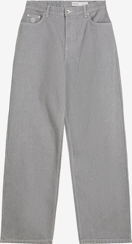 Baggy Jean Bershka en gris : devant