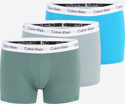 Calvin Klein Underwear Plus Boxershorts i himmelsblå / rökgrå / grön, Produktvy