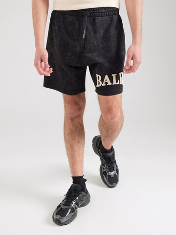 BALR. - Loosefit Calças em preto: frente