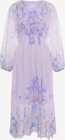 Usha Jurk in Lila: voorkant