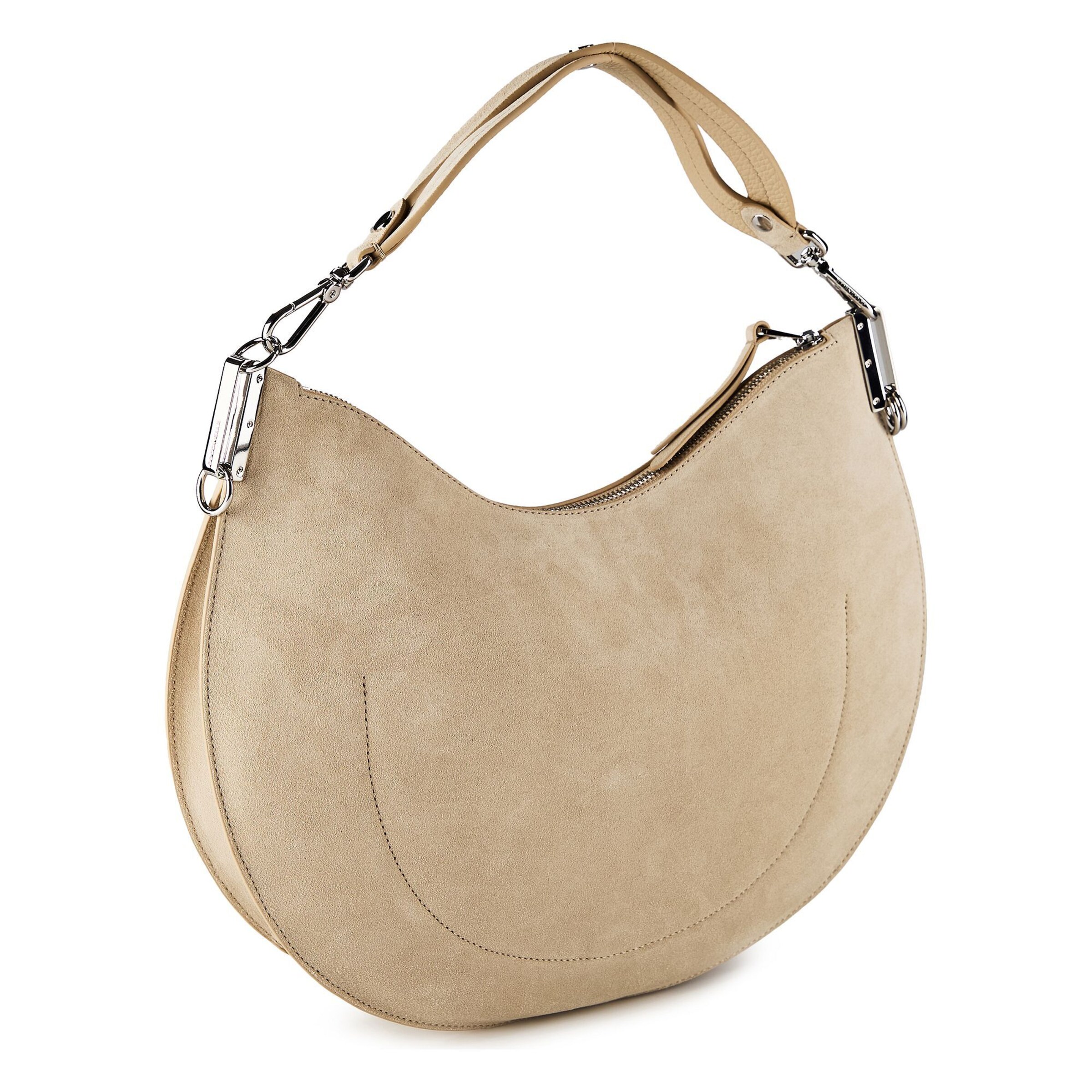 Coccinelle Schultertasche 'Sunup' in Beige