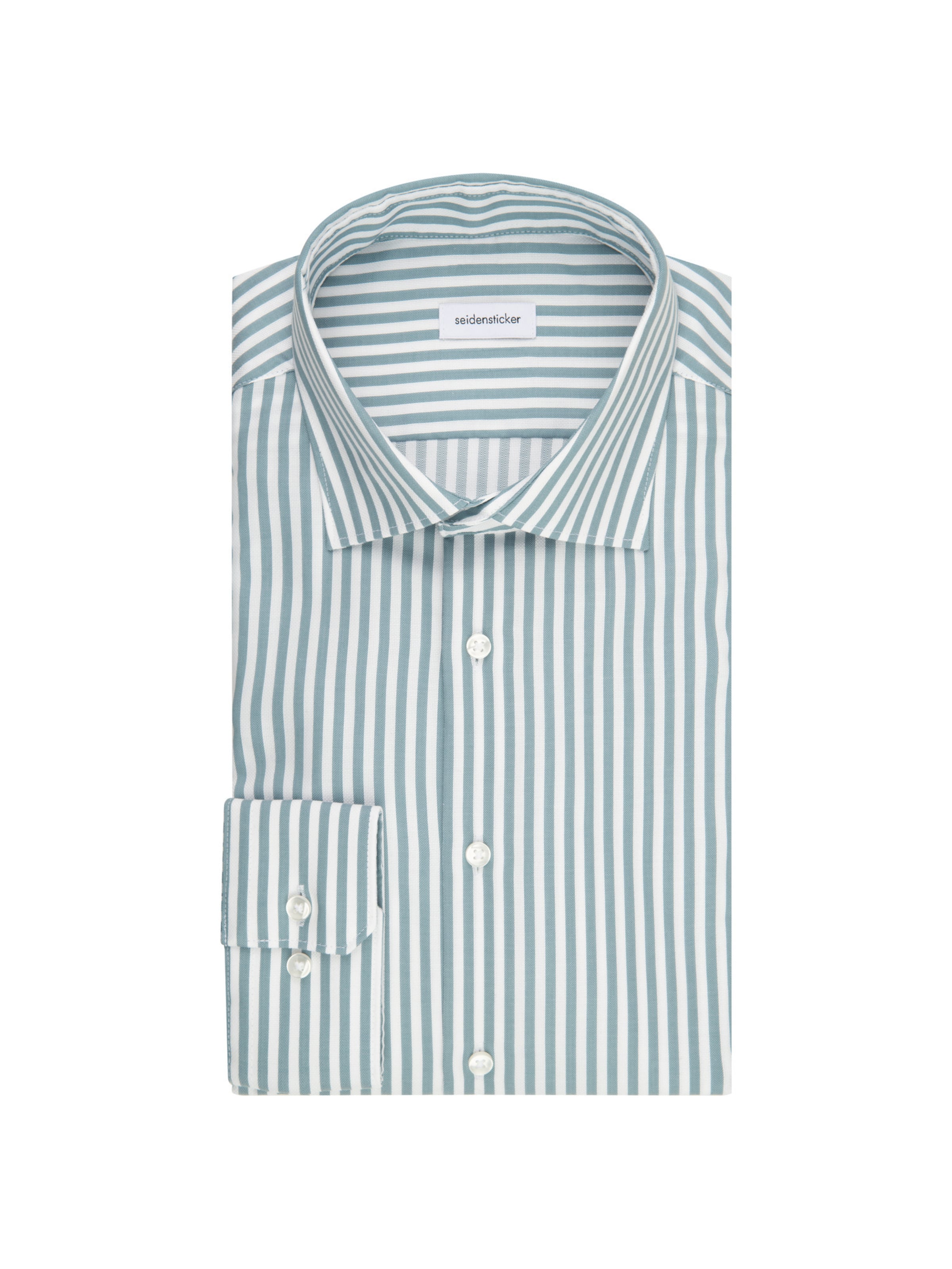 Coupe slim Chemise 'Smart Classics' SEIDENSTICKER en vert