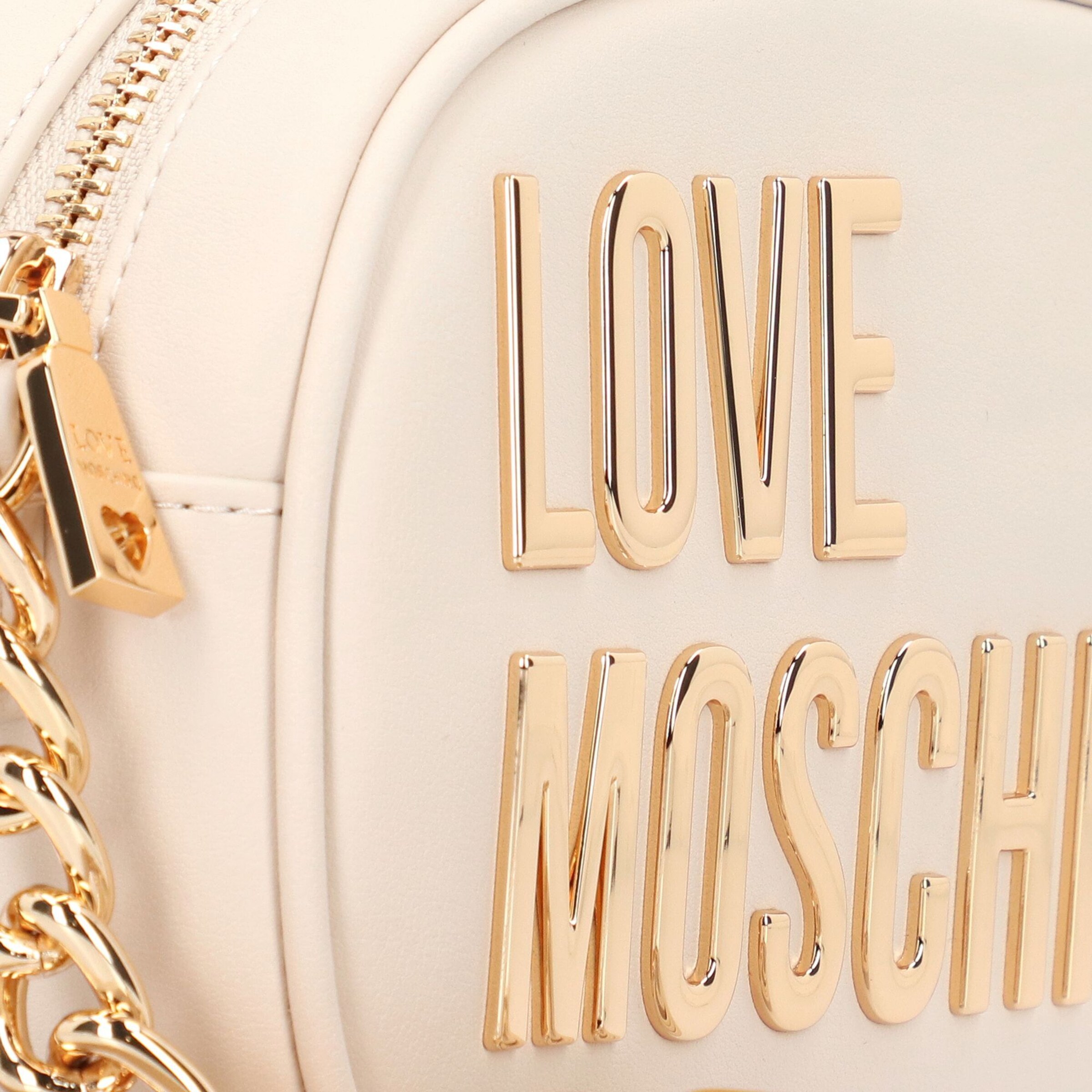 Sac à bandoulière 'Bold Love' Love Moschino en beige