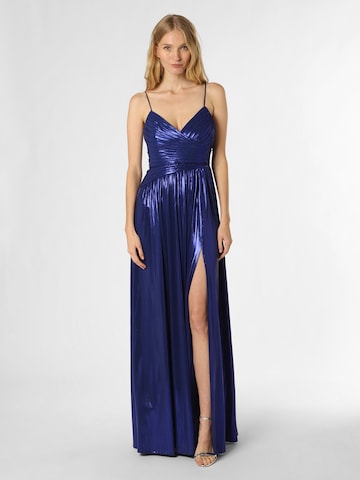 Marie Lund Evening Dress in Blue: front