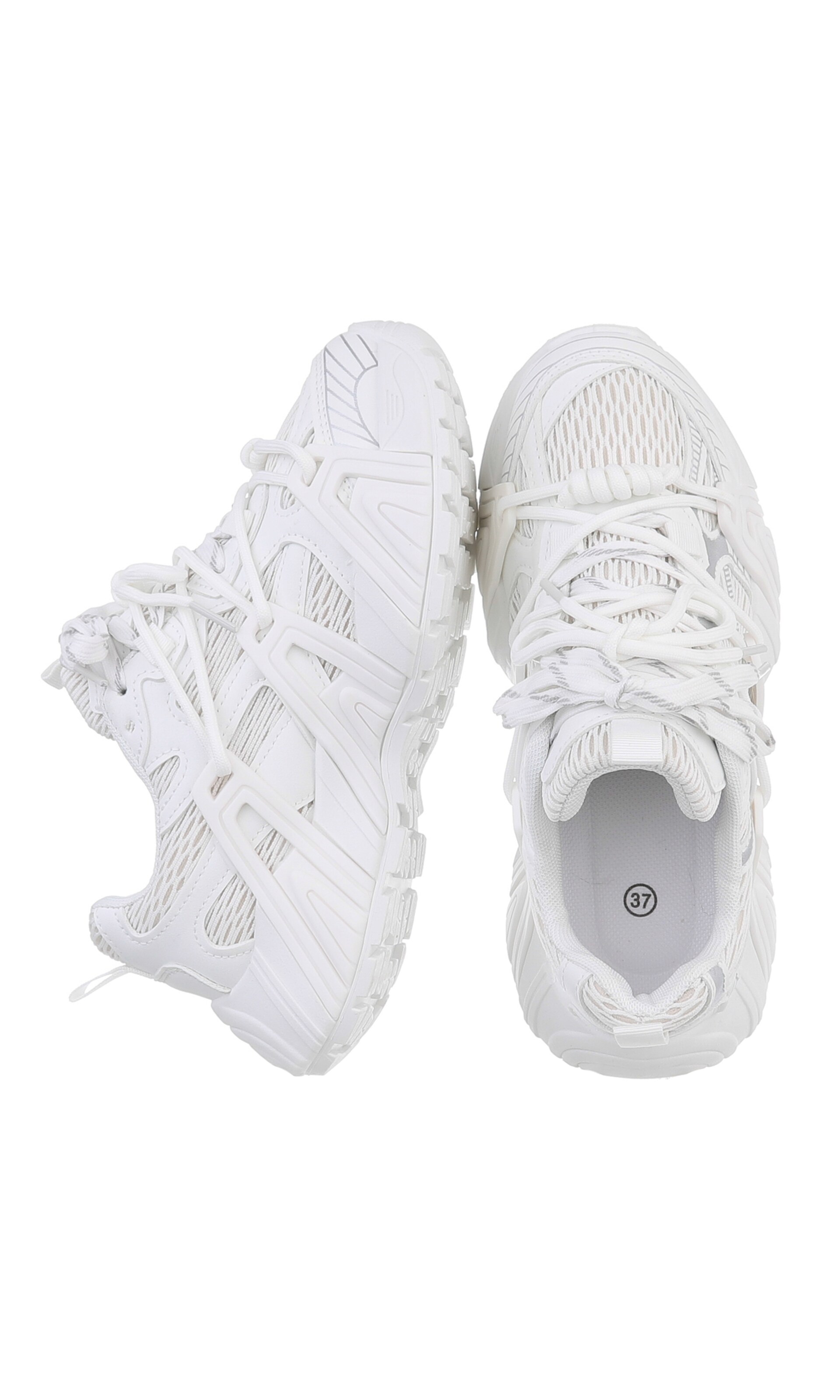 Ital-Design Sneaker in Weiß