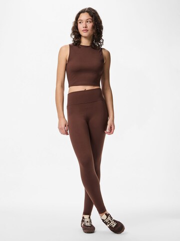 Haut PIECES en marron