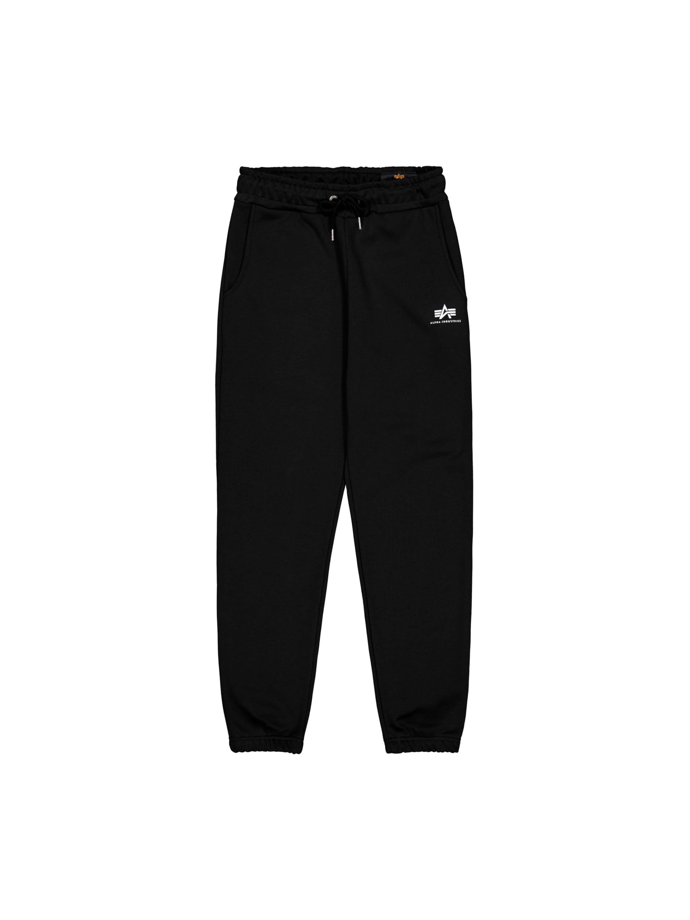 ALPHA INDUSTRIES Trousers in Black: front