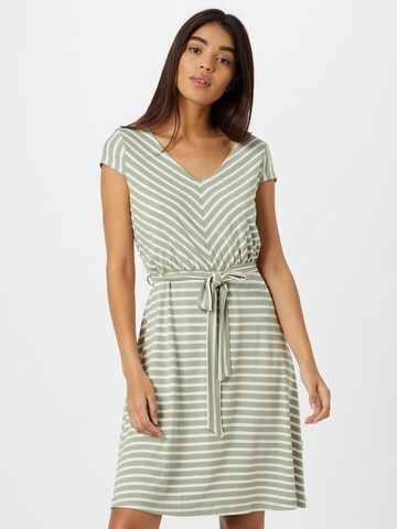 TOM TAILOR Summer Dress in Green: front