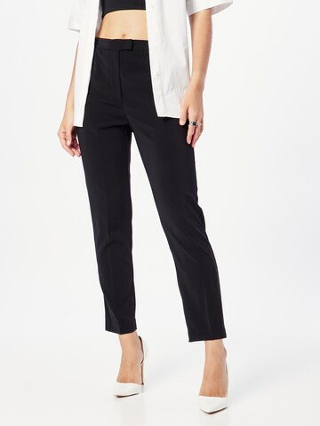 PATRIZIA PEPE Regular Pantalon in Zwart: voorkant