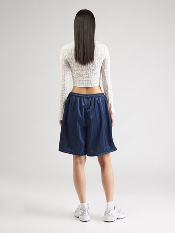 iets frans Loose fit Trousers 'HARRI' in Blue