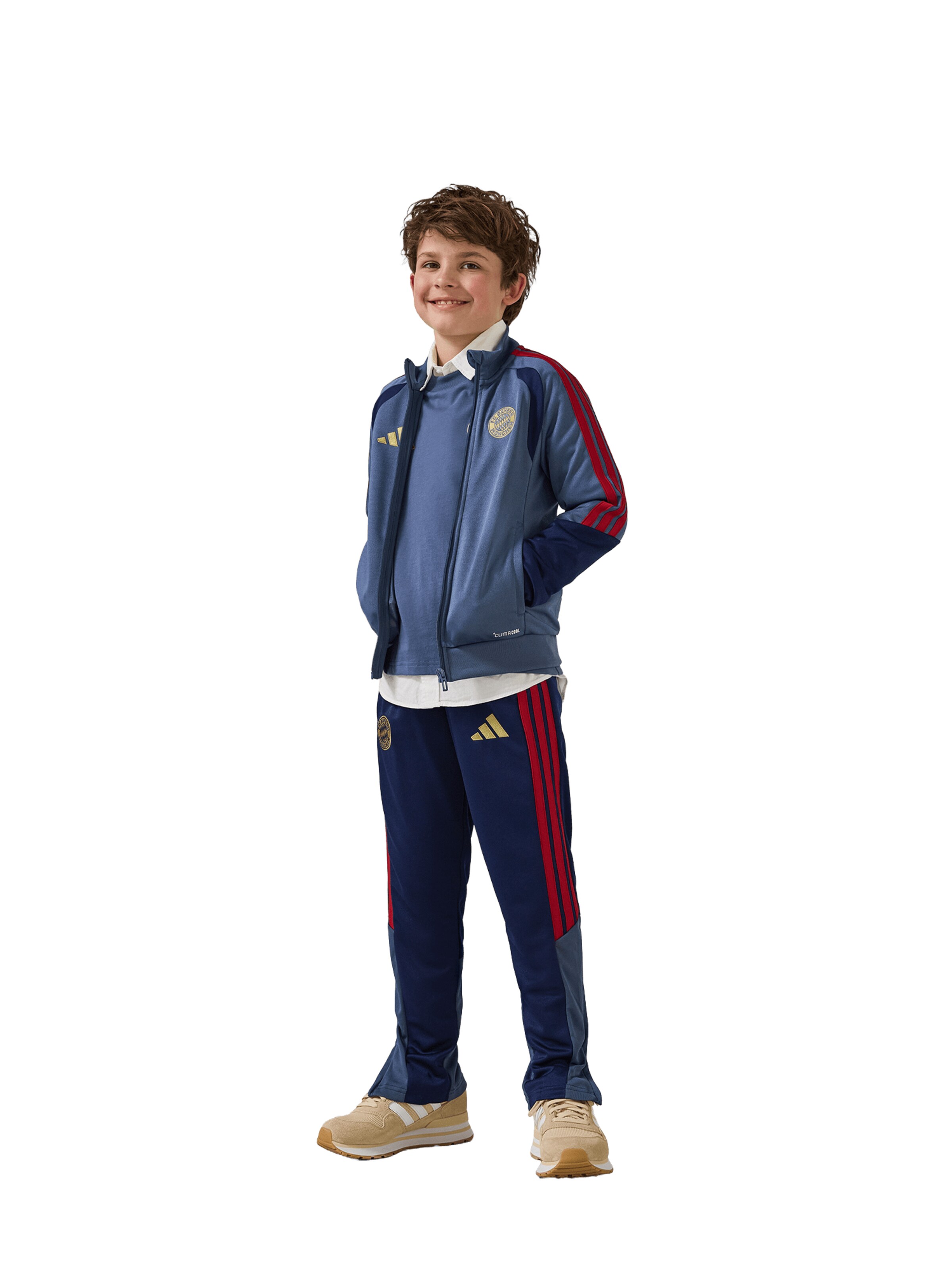 ADIDAS PERFORMANCE Tracksuit 'FCB' in Blue: front