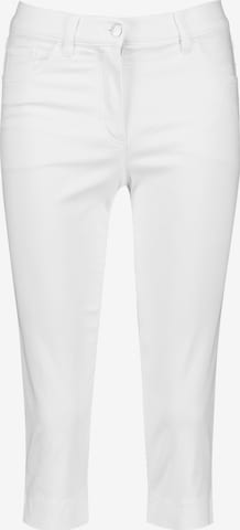 GERRY WEBER Jeans 'Best4Me' in Wit: voorkant