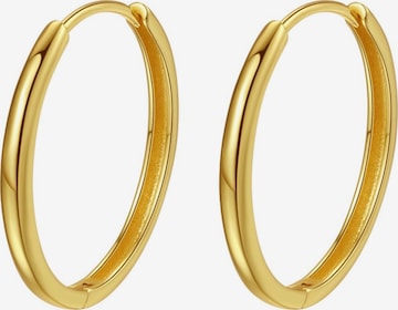 Hey Happiness Ohrring 'Mid Chunky' in Gold: Vorderseite