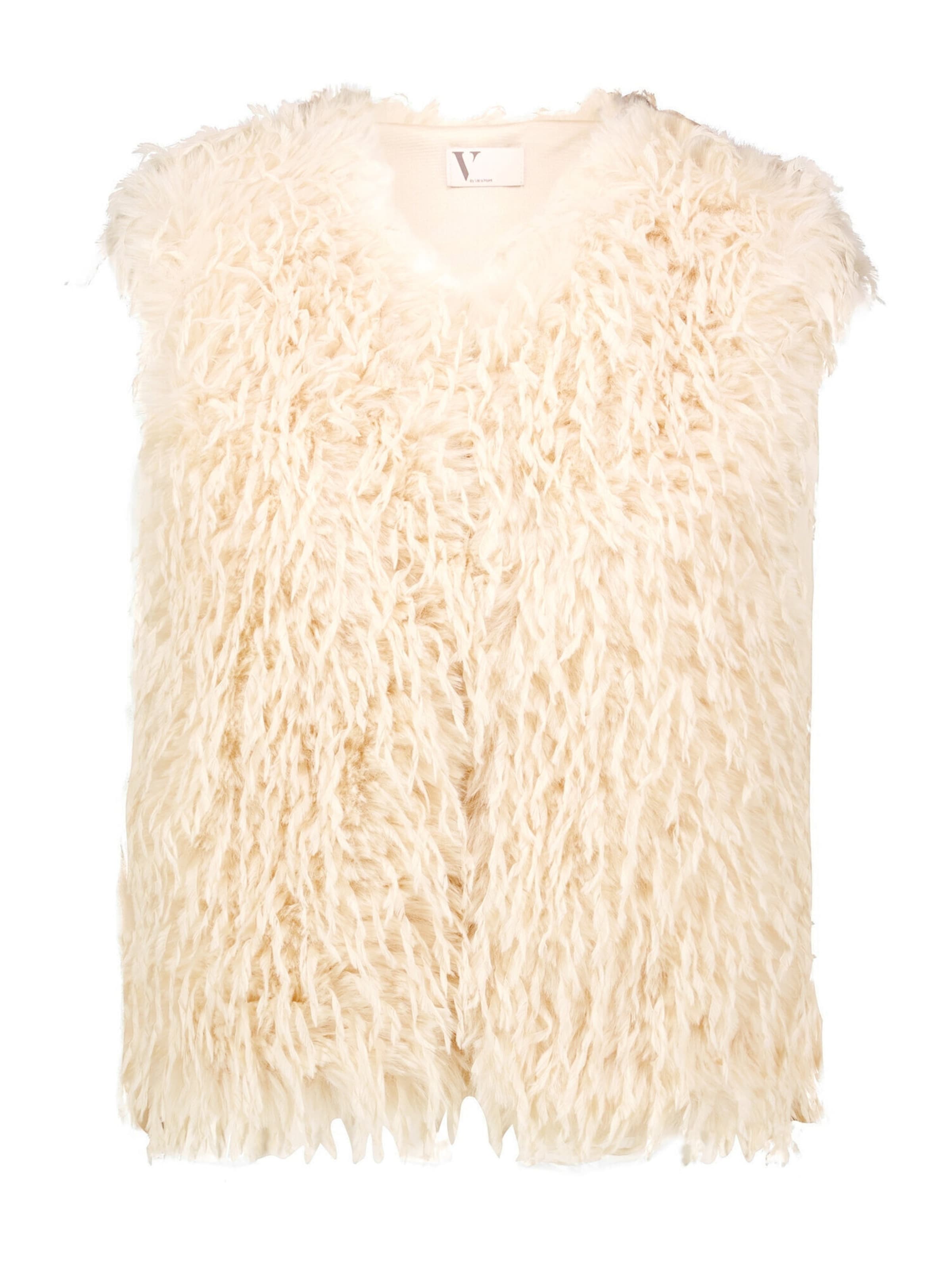 Vera Mont Bodywarmer in Beige: voorkant