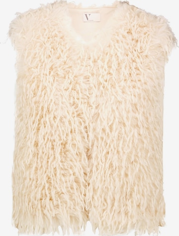 Gilet Vera Mont en beige : devant