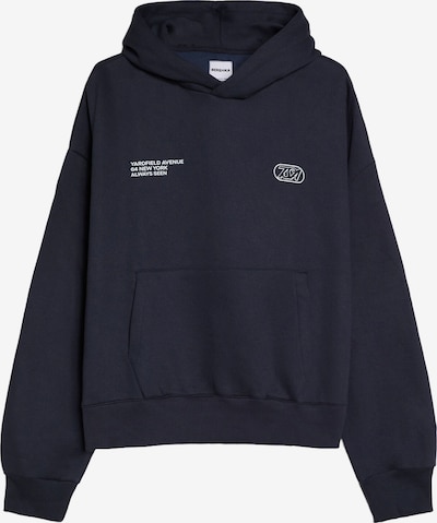 Bershka Collegepaita värissä marine / pastellinsininen, Tuotenäkymä