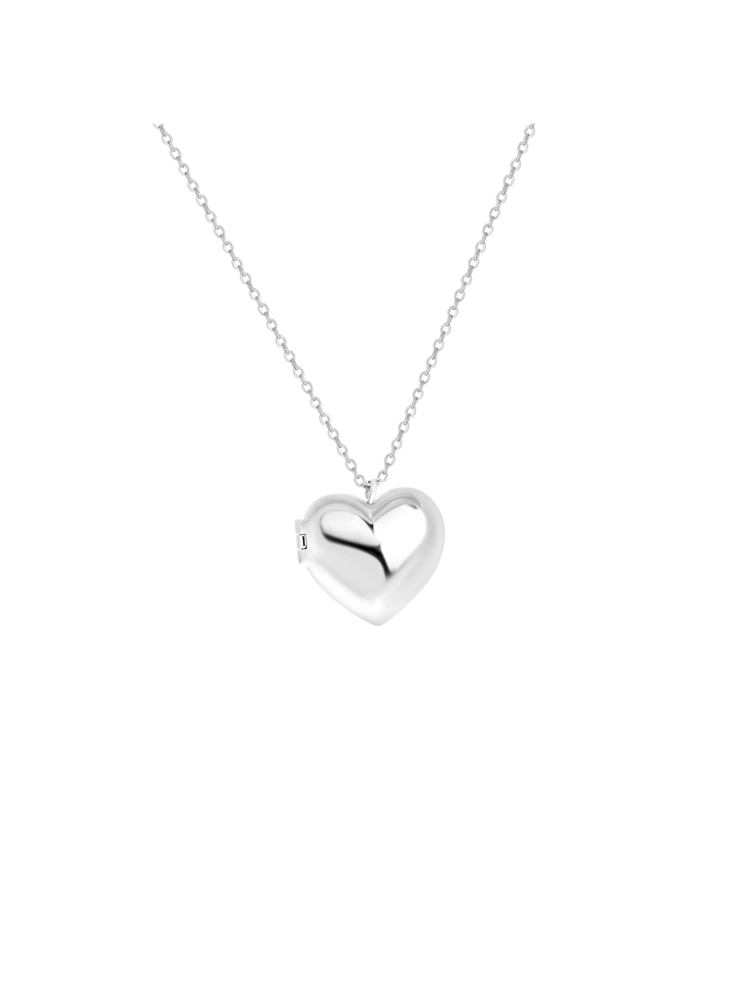 Lucardi Necklace in Silver: front