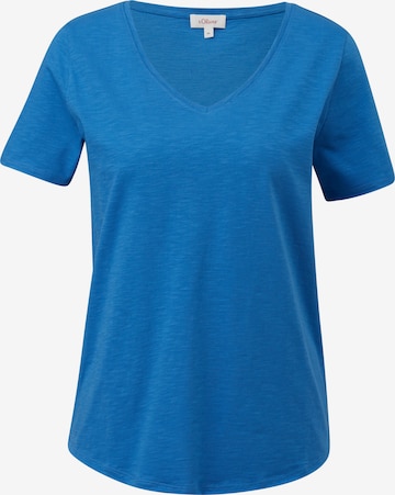 s.Oliver T-Shirt in Blau: predná strana