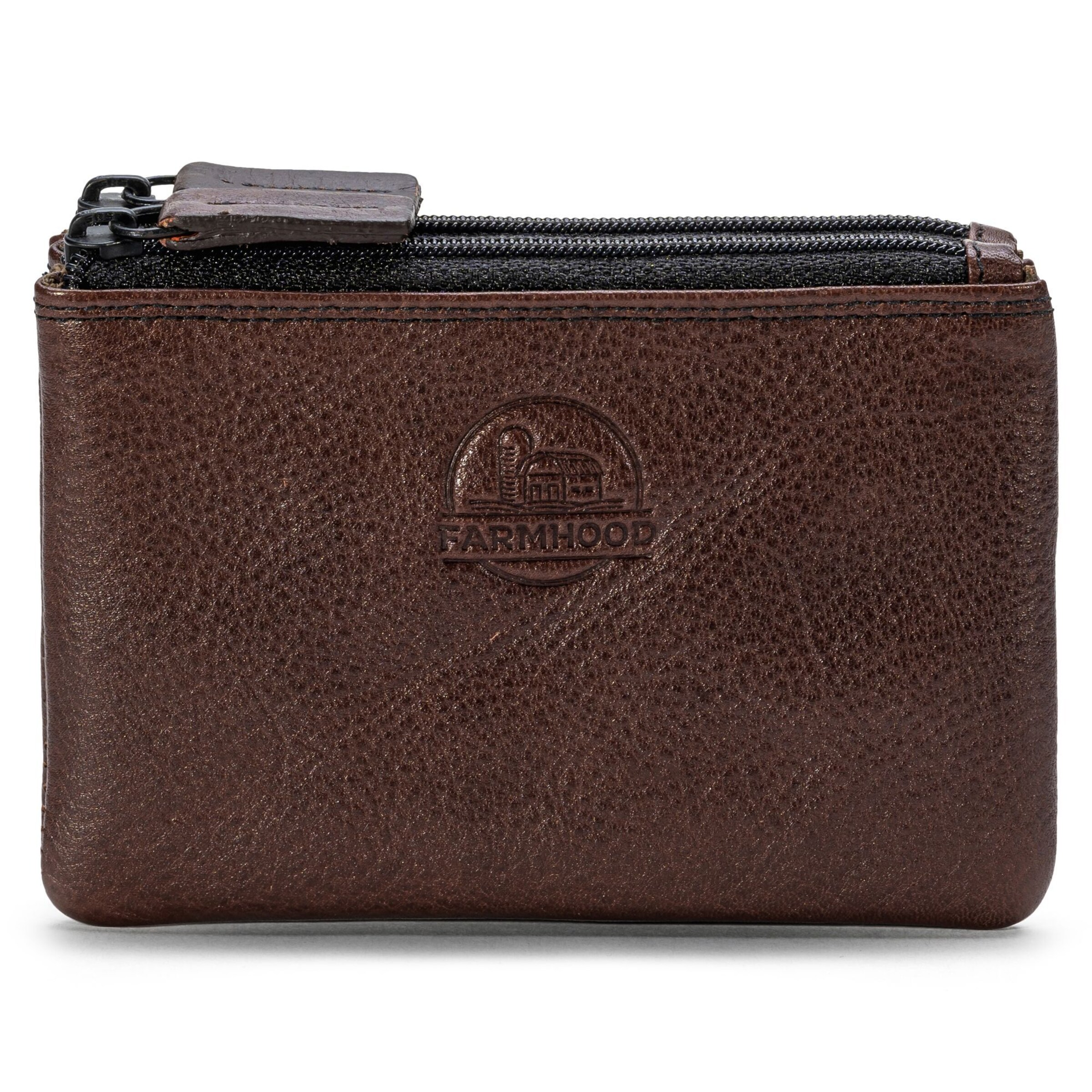 Farmhood Etui in Braun: Vorderseite