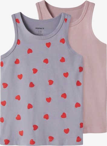 NAME IT Aluspaita värissä lila: etupuoli