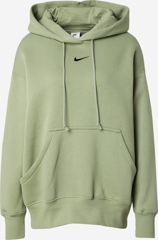 Bluză de molton 'Phoenix Fleece' de la Nike Sportswear pe verde: față