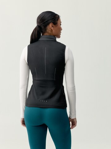 Skinny Gilet de sport ' Vortex ' Born en noir