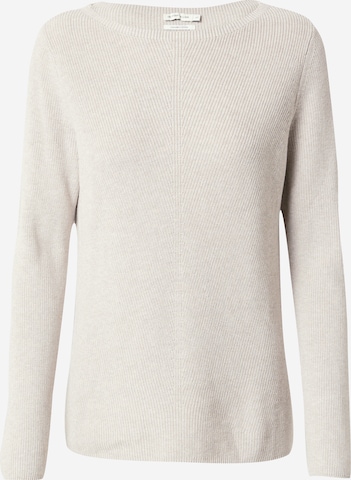 TOM TAILOR Sweater in Beige: front